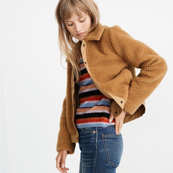 Madewell Portland Sherpa Jacket - Picture 2 of 9